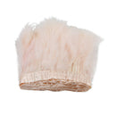 2M Turkey Feather Fringe Lace Trims DIY Costume Hat Sewing Craft Decors 2x