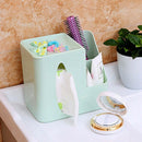 Multofunction Desktop Napkin Storage Box Living Room Remote Control Storage