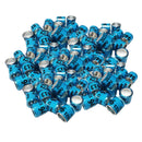 Pack of 200 2021 Aluminium Racing Pigeon Leg Rings Bands 8mm for Poultry