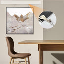 4pcs Adjustable Stainless Steel Rope Wire Hooks for Hanging Paintings Photograph
