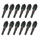 12pcs Replacement Archery Arrow Head for Outdoor Target Shooting 100 Grain