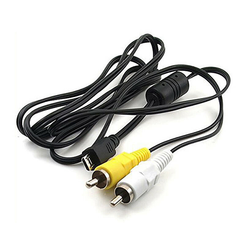 Micro USB Male to 2 RCA-AV Adapter Audio Video Cable for Android Mobile-Phone