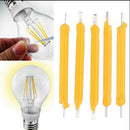 10Pcs LED COB Solar Power Filament Super Bright Bulb Light Source Lighting T i3C