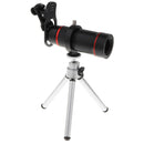Cell Phone Telephoto Lens, 18X Zoom Telephoto Camera Lens, Stronger Phone Tripod