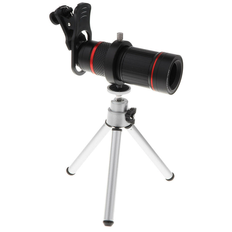 Cell Phone Telephoto Lens, 18X Zoom Telephoto Camera Lens, Stronger Phone Tripod