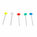 50 Patchwork Craft Flower Button Head Pins Quilting Tool Sewing Accessorie Z3I4