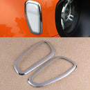 Chrome Front Side Turn Signal Light Lamp Cover Trim fit for Jeep Renegade 15-18