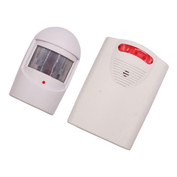 2xWireless Driveway Alarm PIR Motion Sensor Driveway Security Intruder Alert Kit