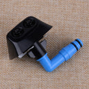 2xHeadlight Lamp Washer Nozzle Jet Fit For Saab 9-3 2004-2012 12803972 12803973