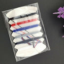 50Pcs Travel Thread Threader Needle Tape Measure Scissor Bag Home Set Sewing Kit