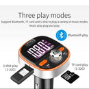 Car Bluetooth 5.0 ,Wireless FM Transmitter,With Dual USB, PD3.0 Output, Sup