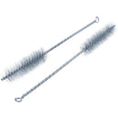 31cm Long 25mm Diameter Stainless Steel Wire Tube Cleaning Brush 2 Pcs Z2D7