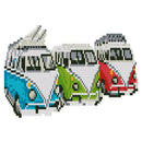 3 Car DIY 5D Diamond Rhinestone Painting Embroidery Cross Stitch Mosaic Art
