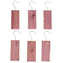 6X Cedar Wood Moth Repellent Air Freshener for Wardrobes Closets OZ