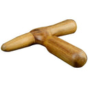 1Pcs Acupuncture Acupoint Stick Cross Hammer Wood Hand Foot Leg Massager He