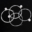 Soprano Concert Ukulele Strings Nylon Clear Professional Uke 4 Strings Light