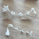 Korea Fashion Soft Ear Stud Beautiful Star Ear Clip Earring