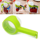 Storage Bag Clip Keep Your Food Fresh Plastic Helper Seal.Pour Saver Sealer V7H4