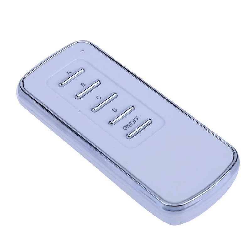 220V 4 Way Wireless RF Remote Control ON/OFF Switch + 1 Remote Controllers