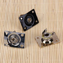 3PCS 6.35cm Metal Square Output Jack Plates Socket for Electric Guitar Bass