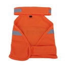Orange Pet Dog High Visibility Safety Vest Adjust Jacket Clothes Apparel Size L