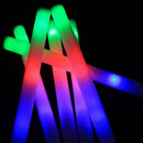 Changeable Light Up Foam Sticks LED Wands Rally Rave Batons Flashing Glow S A5V0