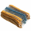1280pcs 1 ohm - 10M ohm 64 values 1/4W Metal Film Resistors Assortment Kit
