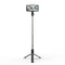 Q03S Aluminum Bluetooth Selfie Stick Tripod w/ Remote Shutter + Fill Light A#S