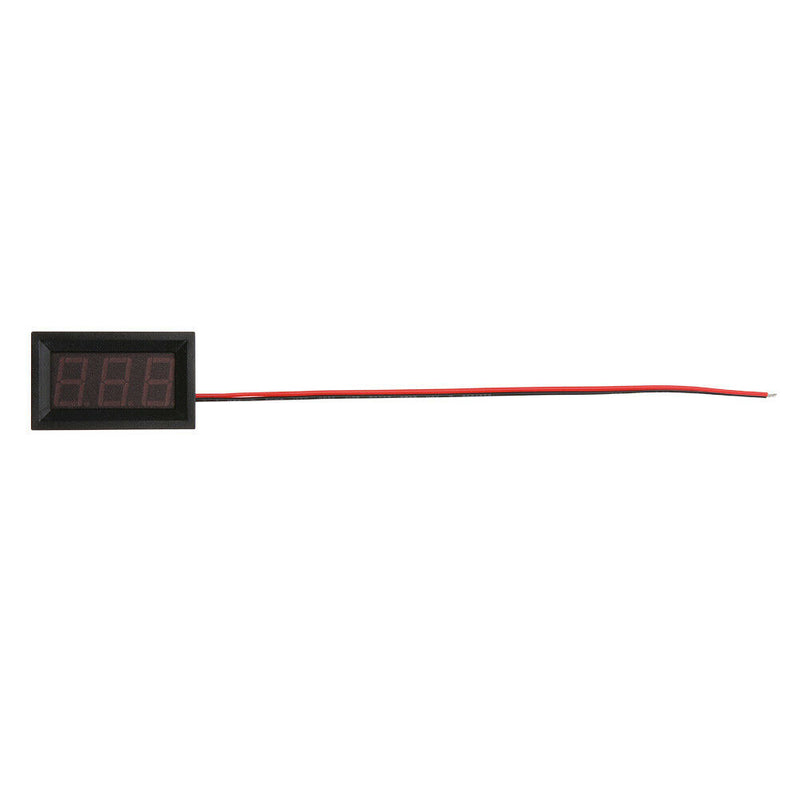 0.56inch LED Display DC 4.5-30V Two-wire Digital Voltmeter(Red)