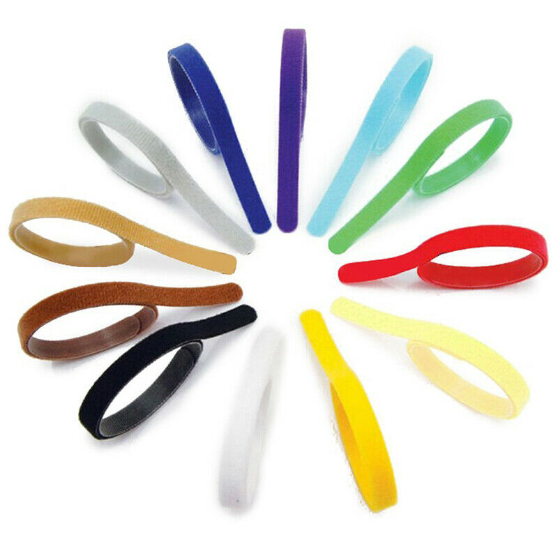 Lot of 12pcs 12 Colors Necklace ID Identification Adjustable Self-Adhesive