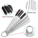 15pc Car Motorcycle Carburetor Cleaning Needles brushes Dirt Jet Remove To LFJ
