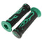 2 Pairs Blue+Green 7/8'' 22mm Motorcycle Handlebar Comfortable Grip Durable