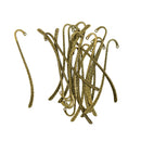 20pcs Bronze Metal Bookmarks With Hook Jewelry Making Findings Accessories