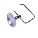 Stainless Steel Bathroom Suction Cup Toilet Paper holder Tissue Holder   OZ