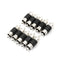 10PCS Straight AV RCA Male to Male Connectors Couplers Adapters FT