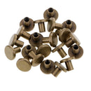 40 Sets Chicago Screws 8mm   Spot Leather Nail Rivet Button Studs