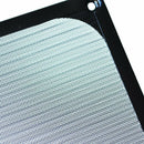 12cm x 12cm PC Cooler Fan Aluminum Dustproof Meshy Filter Black V6V8
