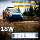 6LED Work Lamp 18W 1260LM 6500K 6D Lens Waterproof Car Truck Fog Spotlight
