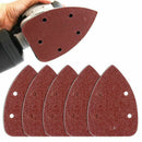 80 Pieces Mouse Detail Sander Sandpaper Sanding Paper Hook and Loop Assorte S7E8