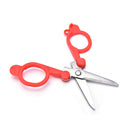Comfortable folding small scissors stainless steel travel portable scissors SP