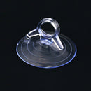 10PCS 4.5CM Rubber Clear Sucker PVC Suction Cup Hook Car Sunshade Suction CuAT~
