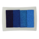 2pcs Craft Pigment Ink Pad for Paper Wood Fabric Scrapbook Finger Painting