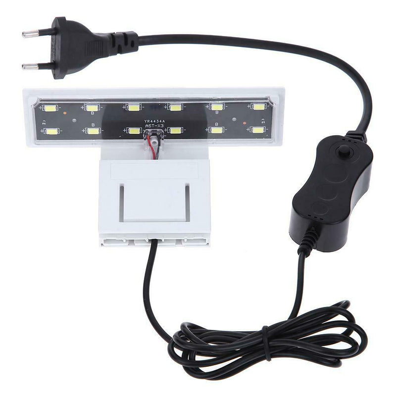 Plants Grow Clip-on LED Aquarium Light with EU Plug for Coral Reef Cabin A