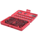 100pc Security Bit Set Torx Star Tamper Screws Hex Key Phillips Slotted Tri