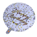 18-inch Round Music Pattern Balloons Birthday Party Decor Bar Xmas Gift BX