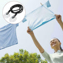 Portable Travel Camping Clothesline Washing Clothes Line Washing Hanger B5T3