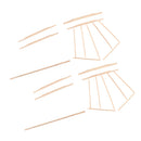2 Set Spruce Bracewood Kit For Acoustic Guitar Making Accessories