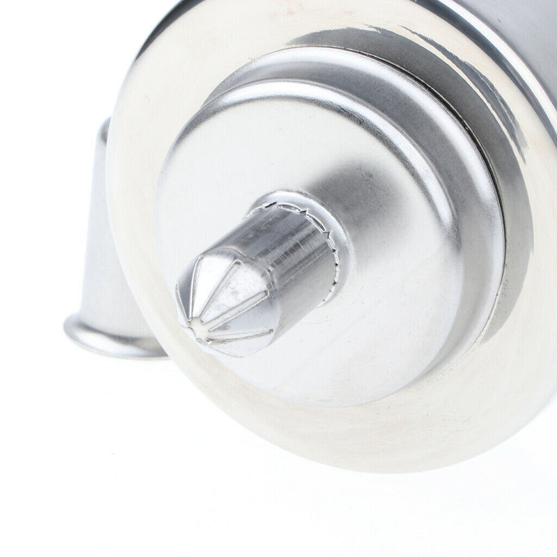 200ml Stainless Steel Alcohol Burner Chemistry Lab Accs Anti-explosion