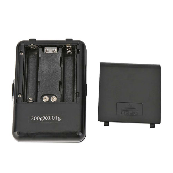 200g/0.01g High Precision Mini LCD Digital Pocket Electronic Jewelry Food Scale