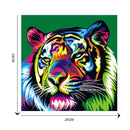 Colorful Tiger 5D Diamond DIY Painting  Kit Home Decor Craft